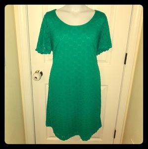 RN STUDIOS Islet Emerald Green Sheath Dress 22W